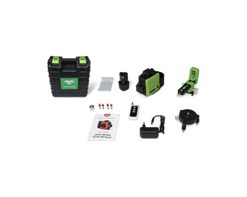 Лазерный уровень AMO LN 3D-360 Green 750158
