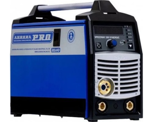 Сварочный полуавтомат AURORA SPEEDWAY 200 SYNERGIC многофункциональный (MIG/MAG, MMA, TIG DC) [27285]
