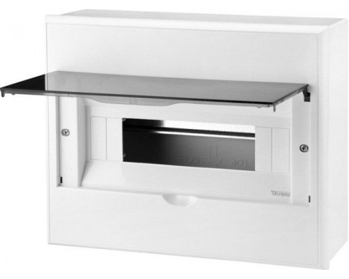 Бокс KRANZ KR-11-0312 пластиковый ЩРН-П-12 IP41 белый Бокс KRANZ KR-11-0312 пластиковый ЩРН-П-12 IP41 белый