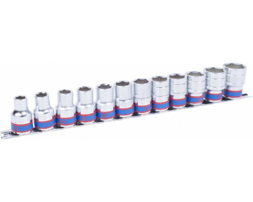 Набор головок 1/2" KING TONY 4312MR8 шестигранные, 10-24 мм, 12 предметов