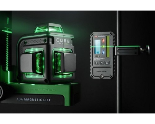 Лазерный уровень ADA CUBE 3-360 GREEN PROFESSIONAL EDITION [А00573]