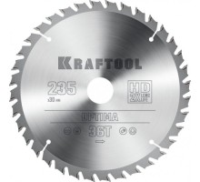 Пильный диск по дереву KRAFTOOL 36951-235-30 Optima 235х30мм 36T