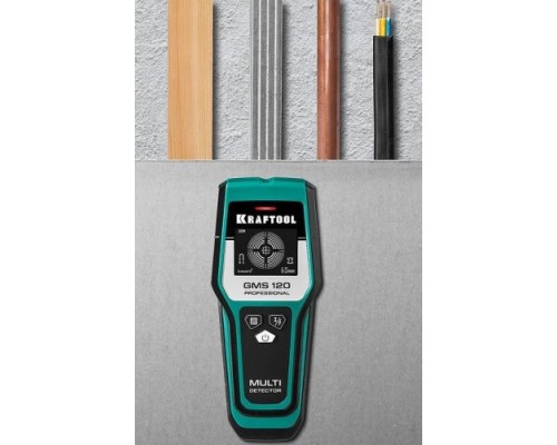 Детектор универсальный KRAFTOOL GMS 120 [45298]