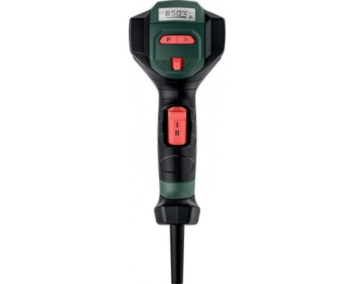 Фен строительный сетевой METABO HGE 23-650 LCD, кейс [603065500]