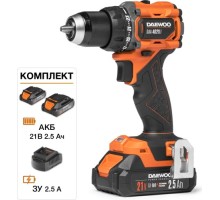 Дрель-шуруповерт аккумуляторная DAEWOO DAA 4021Li SET