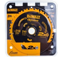 Пильный диск по дереву DeWALT 210х24тх30 мм. EXTREME DT20432-QZ [DT20432-QZ]