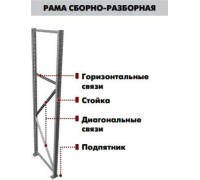 Комплект связей ПРАКТИК MS Pro 250 x  80 см S31299026658