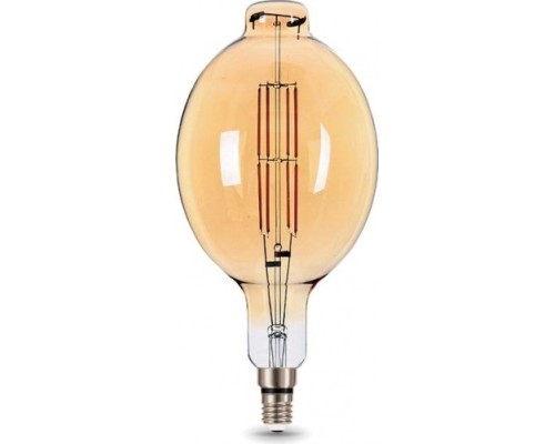 Лампа светодиодная GAUSS BT180 filament 8w 780lm 2400к е27 golden straight led [151802008]