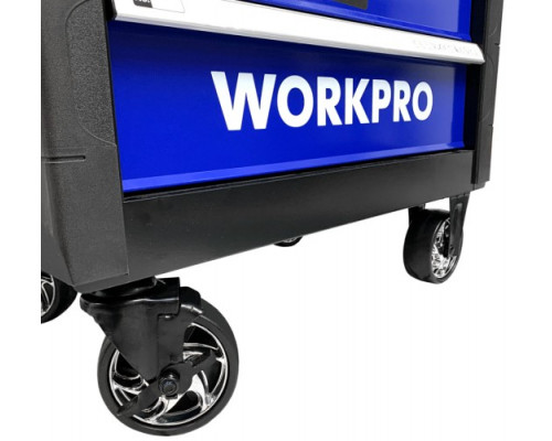 Тележка инструментальная WORKPRO WP285002A, 7 ящиков с 12 ложементами