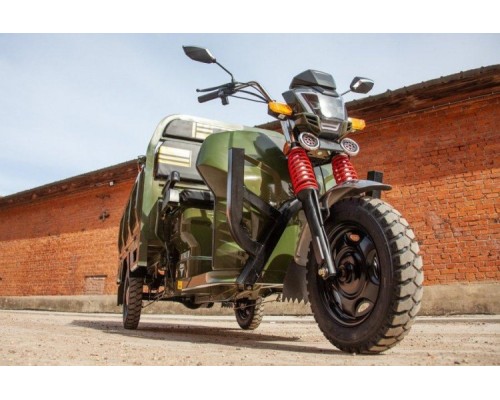 Трицикл грузовой RUTRIKE Антей У 1500 60V1000W Зеленый 1960 [021343-1960]