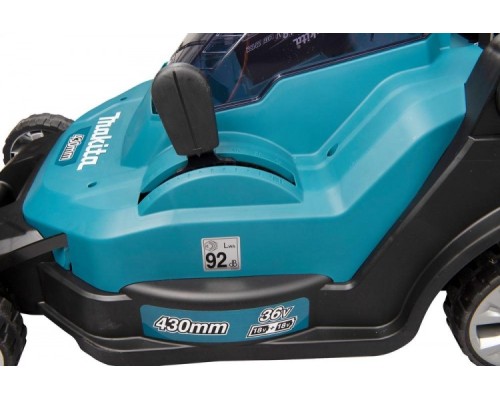 Газонокосилка аккумуляторная MAKITA DLM 432 CT2 [DLM432CT2]