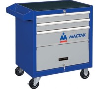 Тележка инструментальная МАСТАК 522-03581B 3 выдвижные полки, синяя