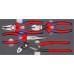 Набор шарнирно-губцевого инструмента KNIPEX basic 4 предмета 002001V15 [KN-002001V15]