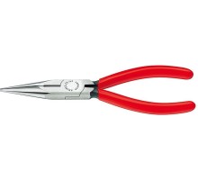 Круглогубцы с плоскими губками и режущими кромками KNIPEX 2501160 160 мм [KN-2501160]