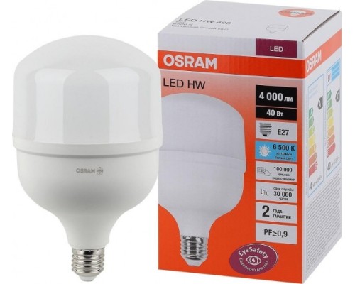 Лампа светодиодная OSRAM LED HW 40w/865 230v e27 [4058075576834]