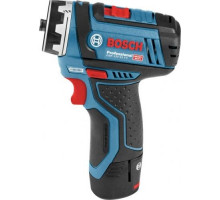 Аккумуляторный шуруповерт BOSCH GSR 12V-15 FC 06019F600A 1х2,0 Ач, патрон, насадка для бит, эксцентрик