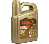 Масло моторное Lubex PRIMUS C3-LA 5W30 4 л. синтетическое L034-1296-0404
