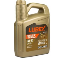 Масло моторное Lubex PRIMUS C3-LA 5W30 4 л. синтетическое L034-1296-0404