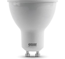 Лампа светодиодная GAUSS MR16 elementary 7w 530lm 3000к gu10 led [13617]