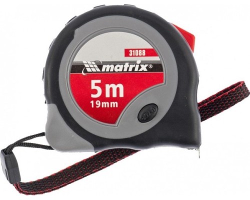 Рулетка MATRIX Continuous fixation 5.0 м [31088]