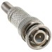 Разъем Proconnect 05-3075-4 ( уп. 50 штук ) штекер BNC под пайку с пружиной металл 05-3075-4