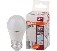 Лампа светодиодная Osram LED Star B 60 p 60 6.5w/840 6.5вт 4000к e27 550лм [4058075134324]