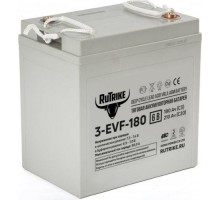 Аккумулятор RUTRIKE  6V180A/H C3 тяговый 3-EVF-180 023061