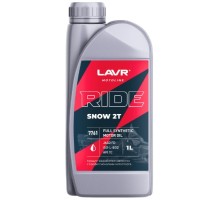 Масло для 2-тактных снегоходов LAVR MOTO RIDE SNOW 2T FD, 1 л Ln7761