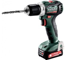 Аккумуляторный шуруповерт METABO PowerMaxx BS 12 BL 2х2.0 Ач, бесщеточная [601038500]