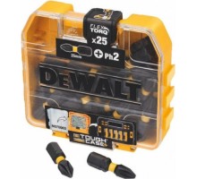 Бита для заворачивания ударная DeWALT РH2х25 мм (25шт) EXTREME DT70555T-QZ [DT70555T-QZ]