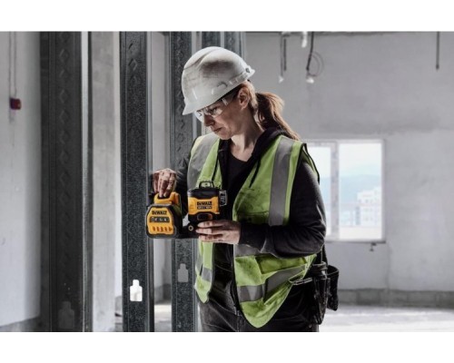 Лазерный уровень DeWALT DCE089NG18-XJ cамовыравнивающийся, зеленый 360°