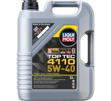Масло моторное LIQUI MOLY SAE  5W40 Top Tec 4110   5 л. 21479 синтетическое 21479