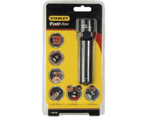 Фонарь светодиодный STANLEY ALUMINIUM TORCH - 3AAA 1-95-152 [1-95-152]