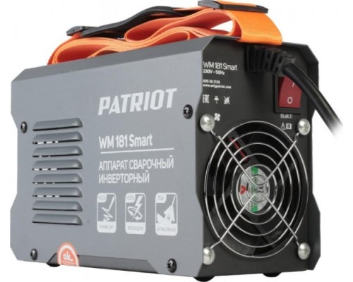 Сварочный инвертор PATRIOT WM 181Smart MMA + маска 301D [605302293]