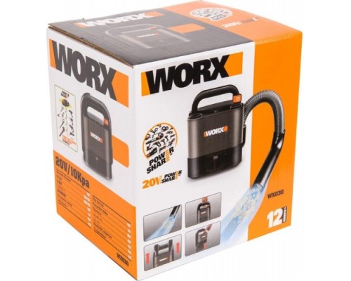Пылесос аккумуляторный WORX WX030.1 без АКБ и ЗУ [WX030.9]