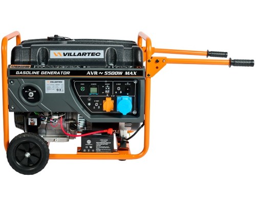Генератор бензиновый VILLARTEC GG6300EWC Генератор бензиновый VILLARTEC GG6300EWC