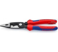 Клещи электромонтажные KNIPEX 1382200T 200 мм со страховочным креплением KN-1382200T