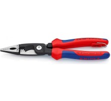 Клещи электромонтажные KNIPEX 1382200T 200 мм со страховочным креплением KN-1382200T