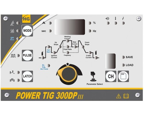 Аппарат аргонно-дуговой сварки HUGONG POWER TIG 300DP III [029638]