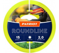 Леска триммерная PATRIOT 2,0 мм /15 м Roundline круг 805201013