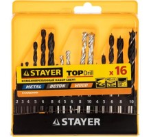 Набор сверл универсальных STAYER PROFI 29720-H16 29720-H16