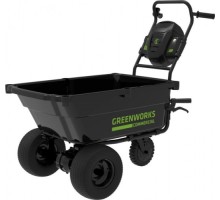 Садовая тележка аккумуляторная GREENWORKS 82GC 82v, 106 л, без АКБ и ЗУ 7400607