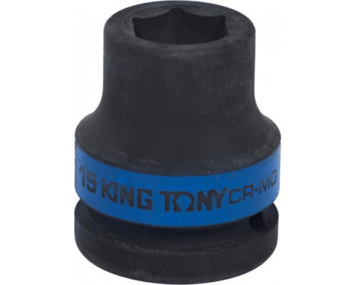 Ударная головка шестигранная 3/4" 19 мм KING TONY 653519M