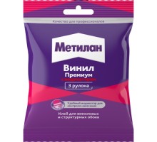 Клей обойный МЕТИЛАН Винил Премиум, с индикатором (100 г) 1430091 Б0022981