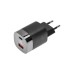 Зарядное устройство REXANT 18-2224 сетевое USB QC (30w) + Type C PD (33W), с дисплеем