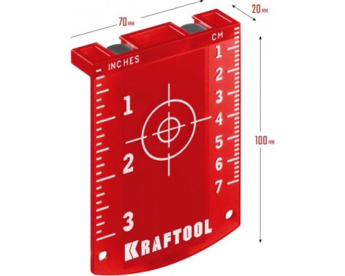 Мишень для лазерных приборов KRAFTOOL 34 725 [34725]