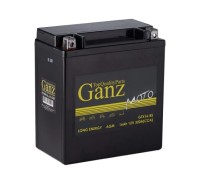 Аккумулятор GANZ AGM мото 16 A/ч прямая 151x88x164 CCA320 A GTX16-BS GN1216