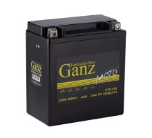 Аккумулятор GANZ AGM мото 16 A/ч прямая 151x88x164 CCA320 A GTX16-BS [GN1216]