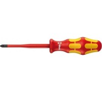 Отвертка диэлектрическая  WERA Kraftform Plus 165 iS PZ VDE PZ 1 x 80 мм WE-006460