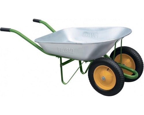 Тачка садовая PALISAD 689225 2-х колесная, 170 кг, 78 л. Тачка садовая PALISAD 689225 2-х колесная, 170 кг, 78 л.